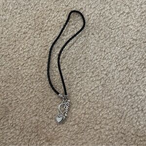 Silver Heart Pendant Necklace